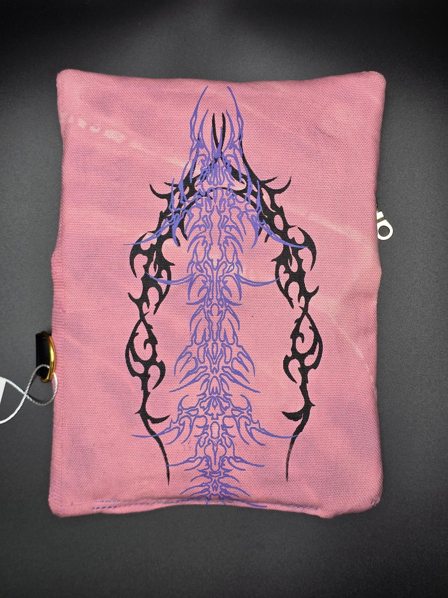 4.10 Tabacco pouch, Tribals, pink batik (B - Ware*) - DIE FRECHE GÖRE
