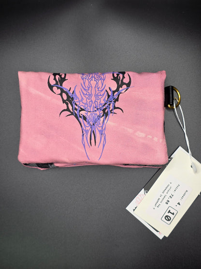 4.10 Tabacco pouch, Tribals, pink batik (B - Ware*) - DIE FRECHE GÖRE