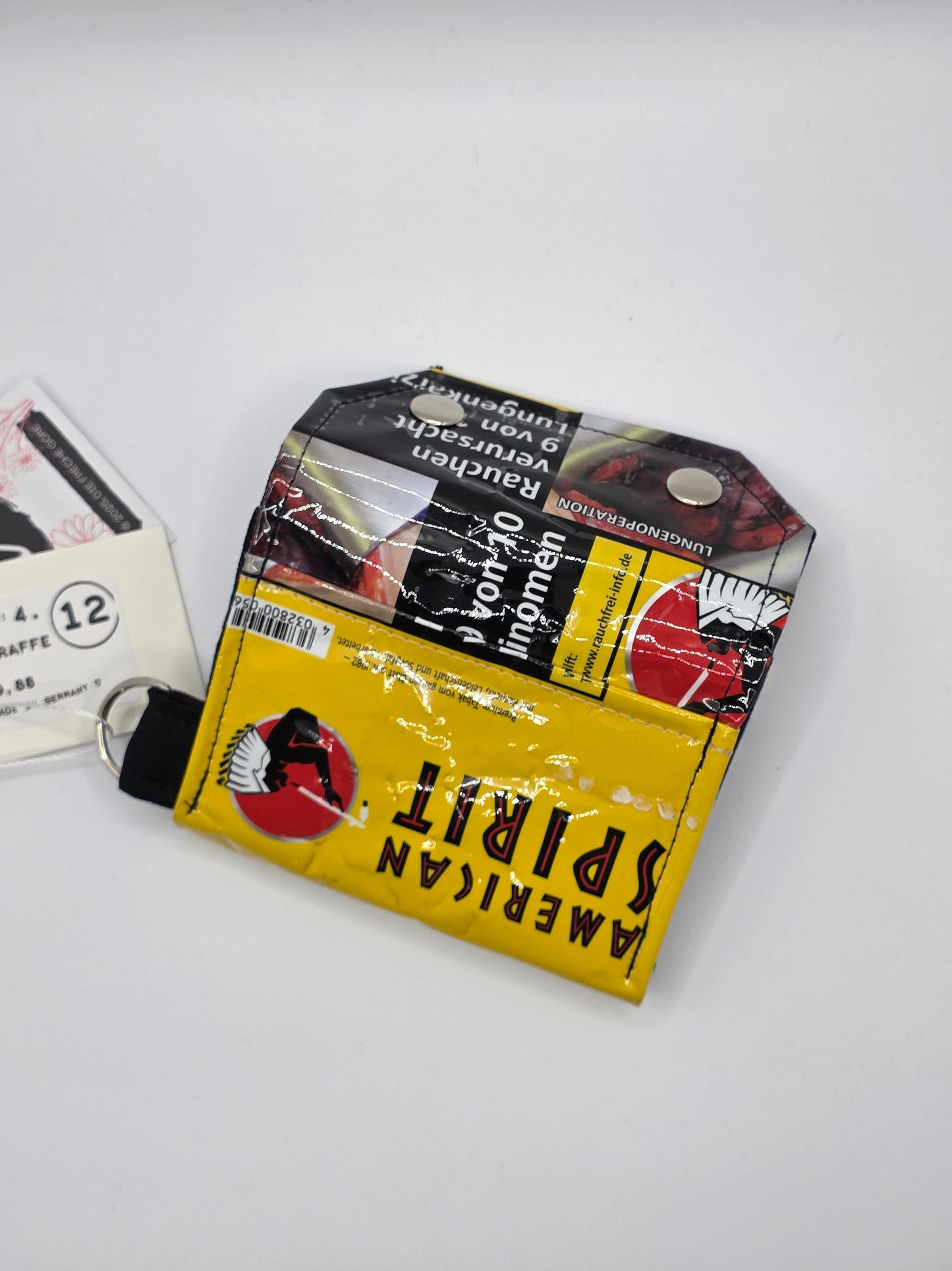 4.17 upcycling wallet, giraffe - DIE FRECHE GÖRE