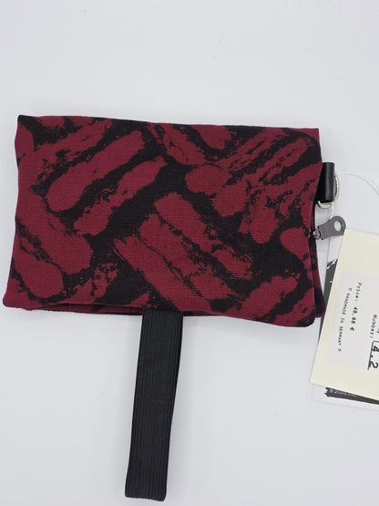 4.2 Tabacco pouch - basic - black purple bleach pattern - DIE FRECHE GÖRE