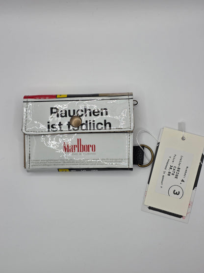 4.3 upcycling wallet, beige Cats - DIE FRECHE GÖRE