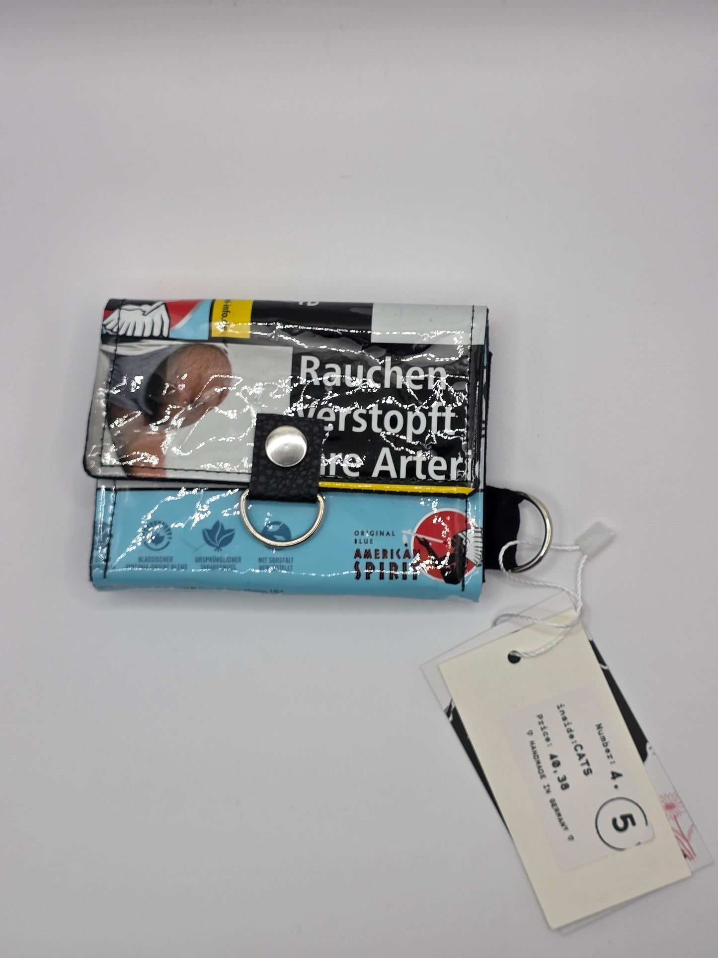 4.5 upcycling wallet, Cats - DIE FRECHE GÖRE