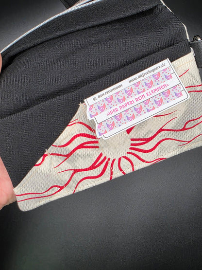 4.8 Tabacco pouch, Tribals, smokey batik - DIE FRECHE GÖRE