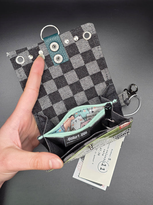 5.11 upcycling wallet - COLORFUL CATS - DIE FRECHE GÖRE
