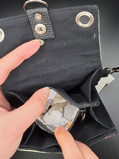 5.13 upcycling wallet - CATS - DIE FRECHE GÖRE