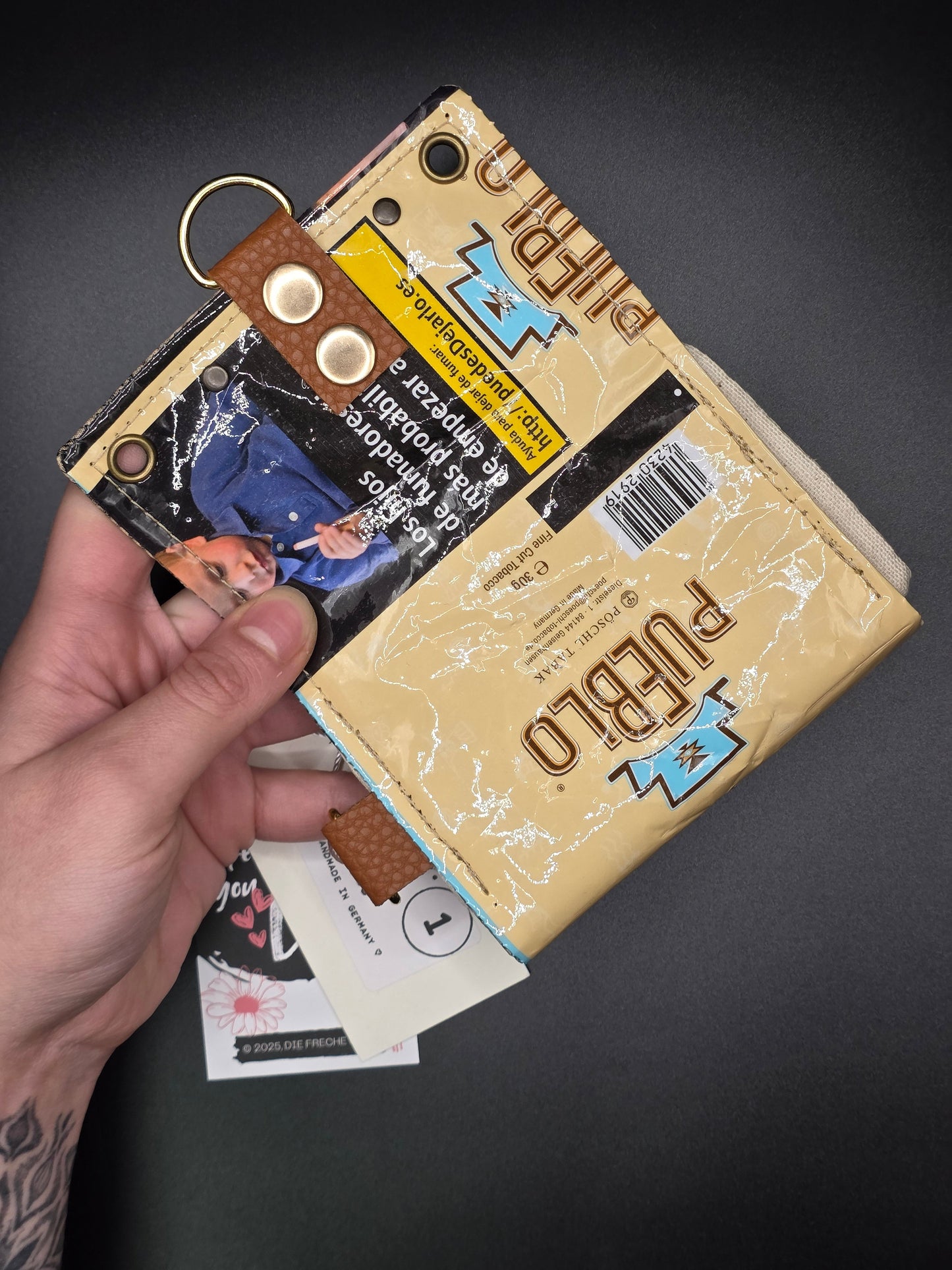 6.1 upcycling wallet - CATS - DIE FRECHE GÖRE