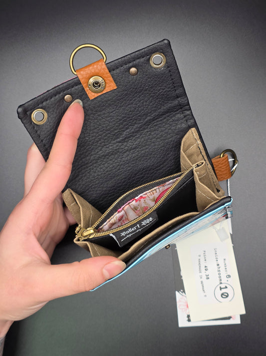 6.10 upcycling wallet - SHROOMS - DIE FRECHE GÖRE