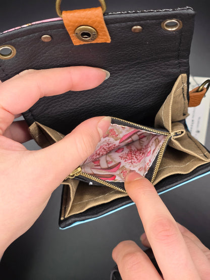 6.10 upcycling wallet - SHROOMS - DIE FRECHE GÖRE