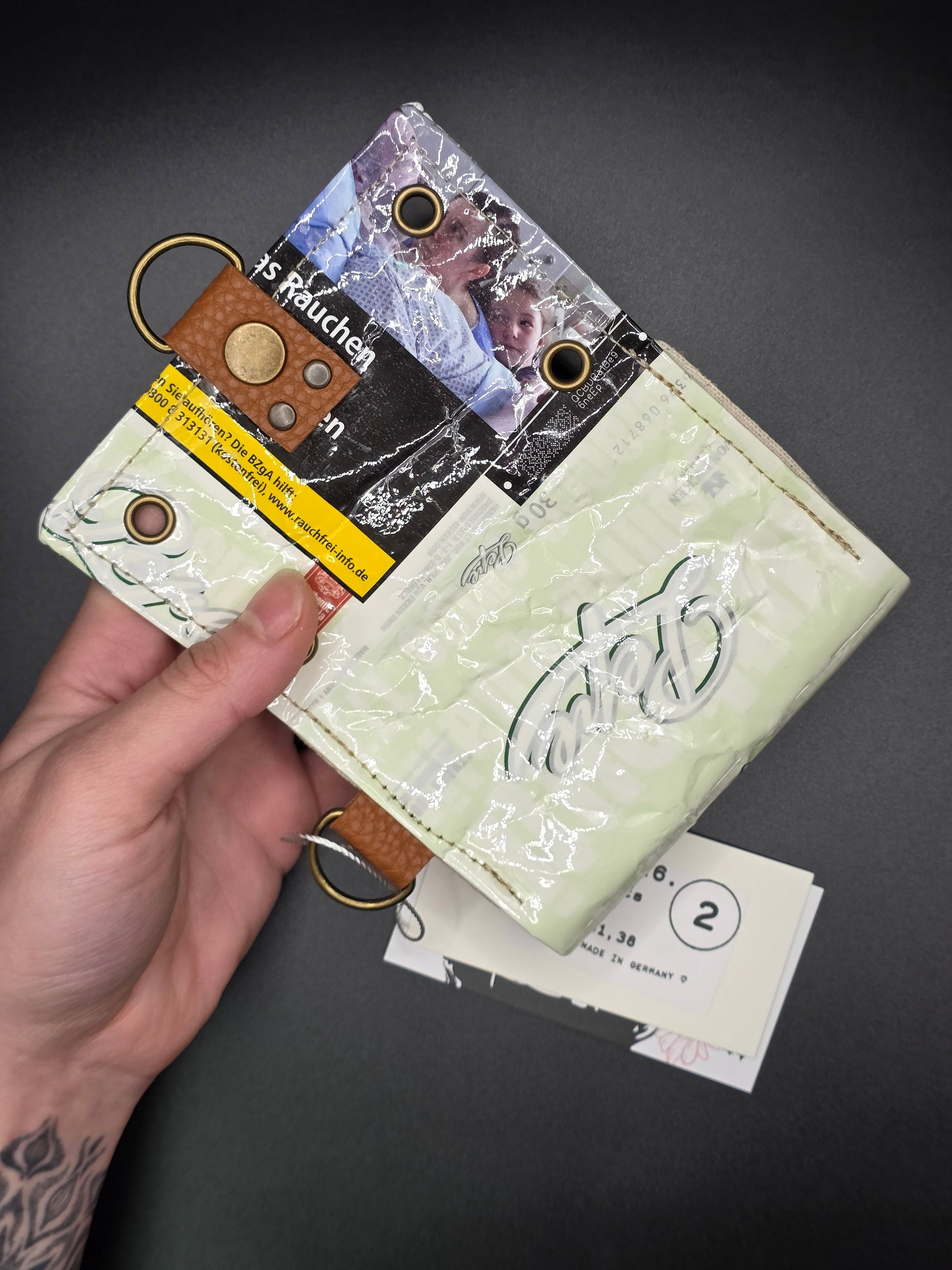 6.2 upcycling wallet - CATS - DIE FRECHE GÖRE