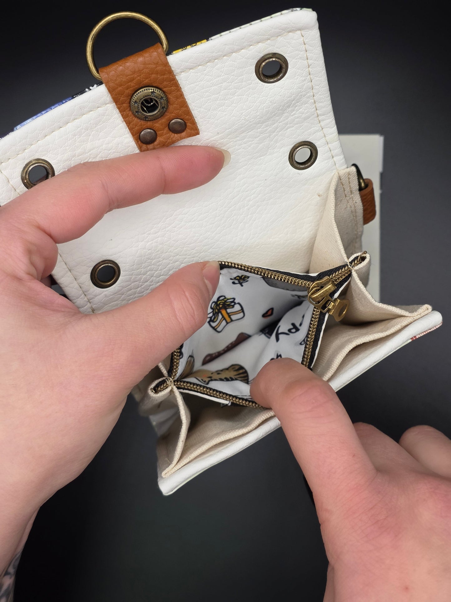 6.2 upcycling wallet - CATS - DIE FRECHE GÖRE