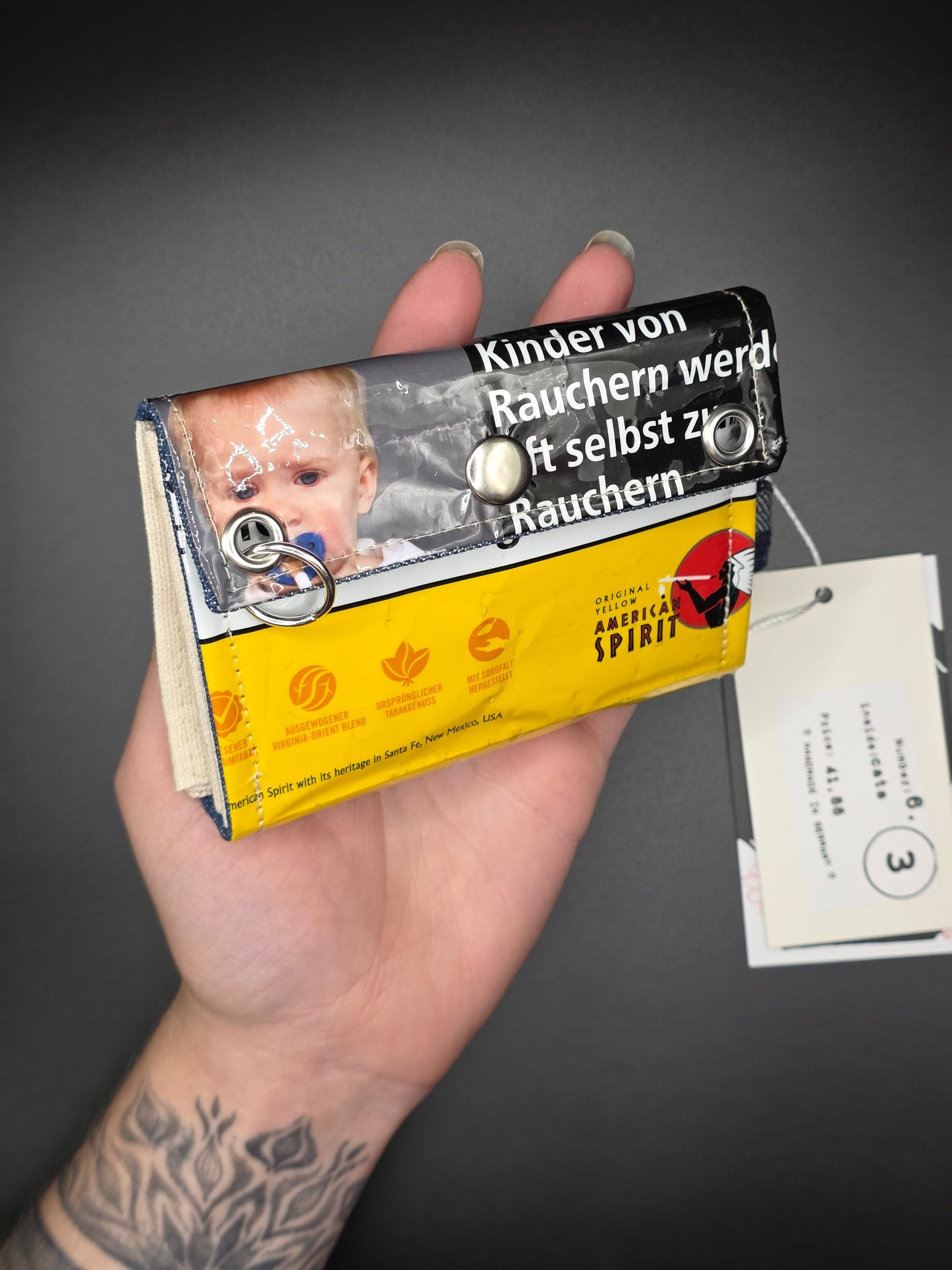 6.3 upcycling wallet - CATS - DIE FRECHE GÖRE