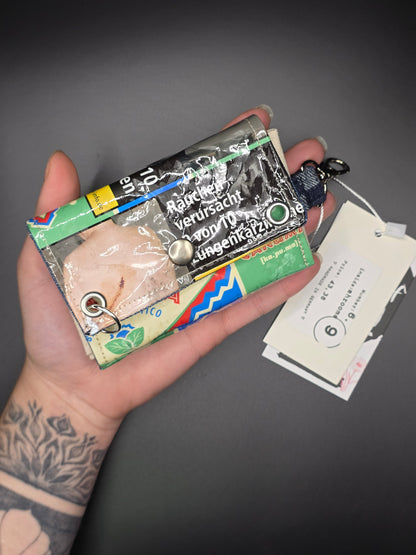 6.9 upcycling wallet - SHROOMS - DIE FRECHE GÖRE