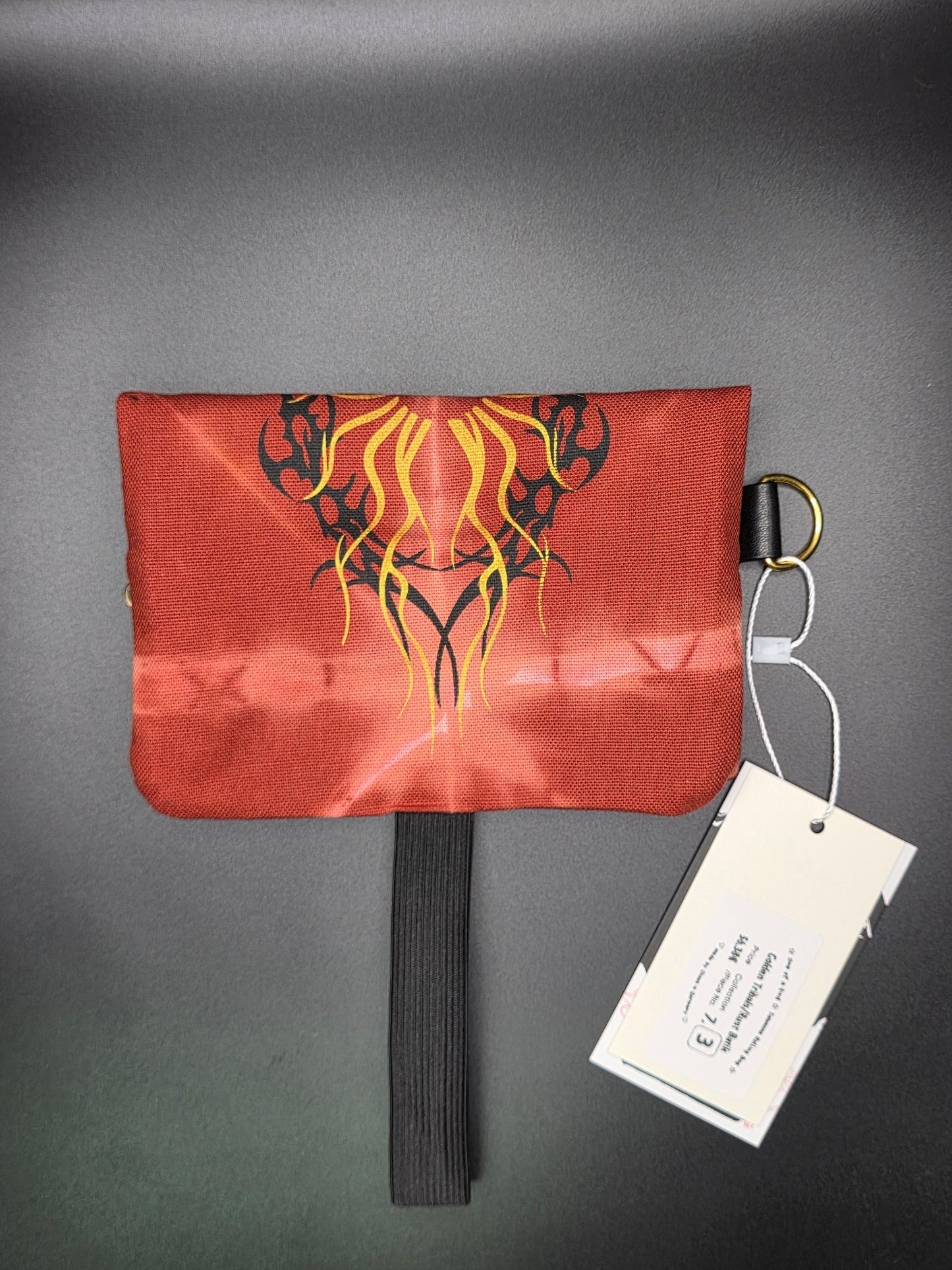 7.3 Tabacco pouch, Tribals, rust red batik - DIE FRECHE GÖRE