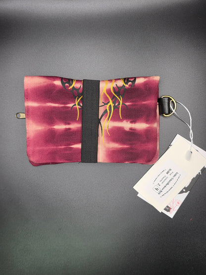 7.4 Tabacco pouch, Tribals, Bordeaux batik - DIE FRECHE GÖRE