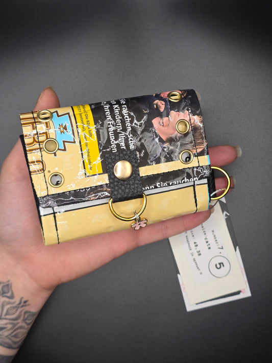 7.5 upcycling wallet - CATS - DIE FRECHE GÖRE
