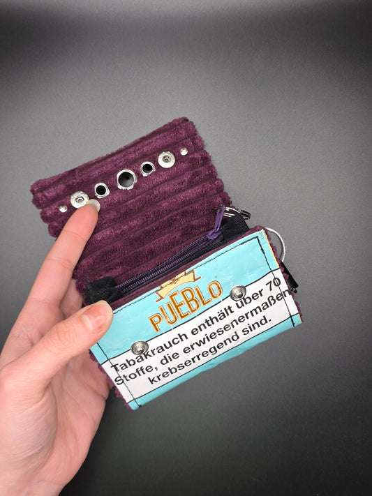 8.2 upcycling wallet - PINK CATS - DIE FRECHE GÖRE