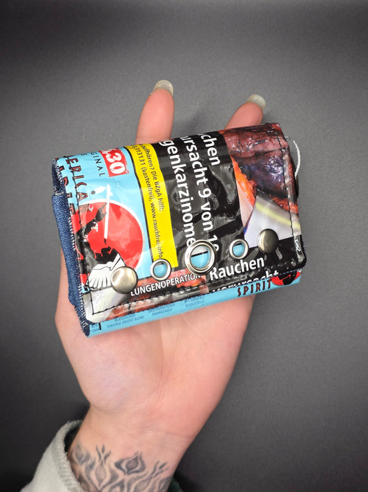 8.8 upcycling wallet - SHROOMS - DIE FRECHE GÖRE