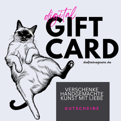 Digitaler Geschenk Gutschein bei diefrechegoere.de