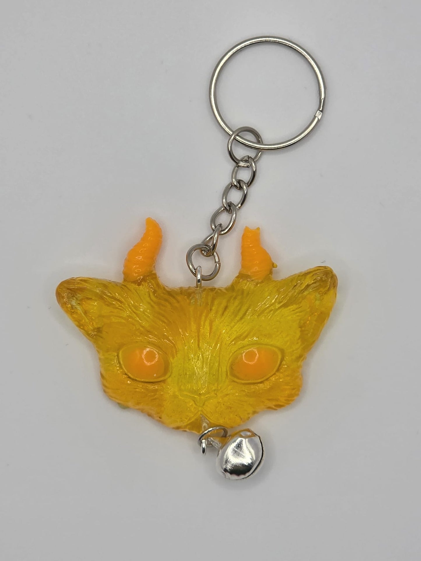 Lucky Cat Keychains, with Bell