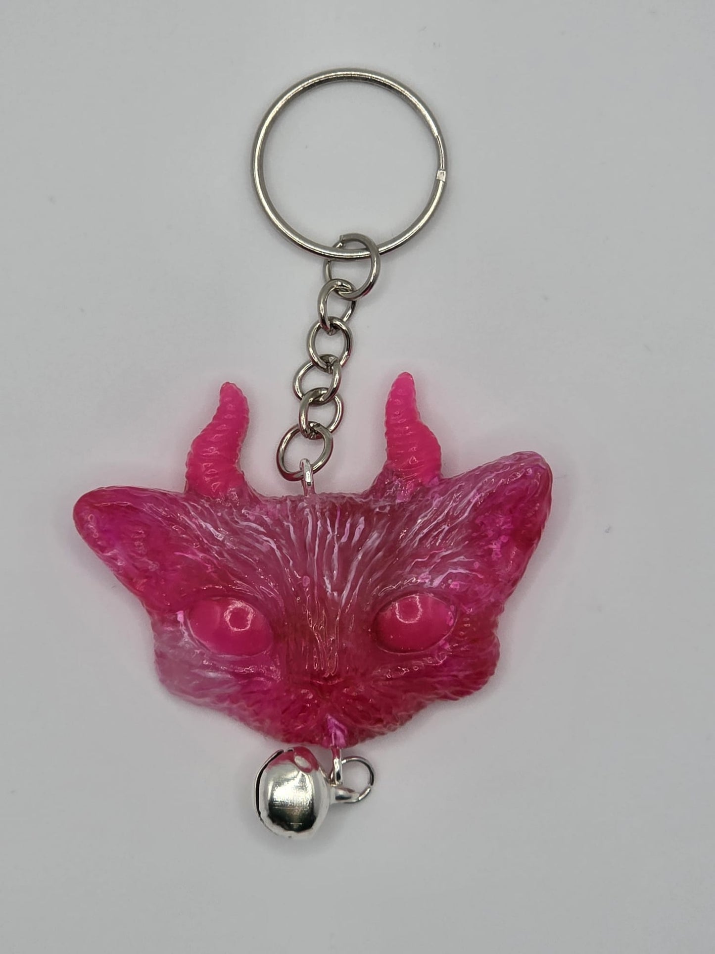 Lucky Cat Keychains, with Bell
