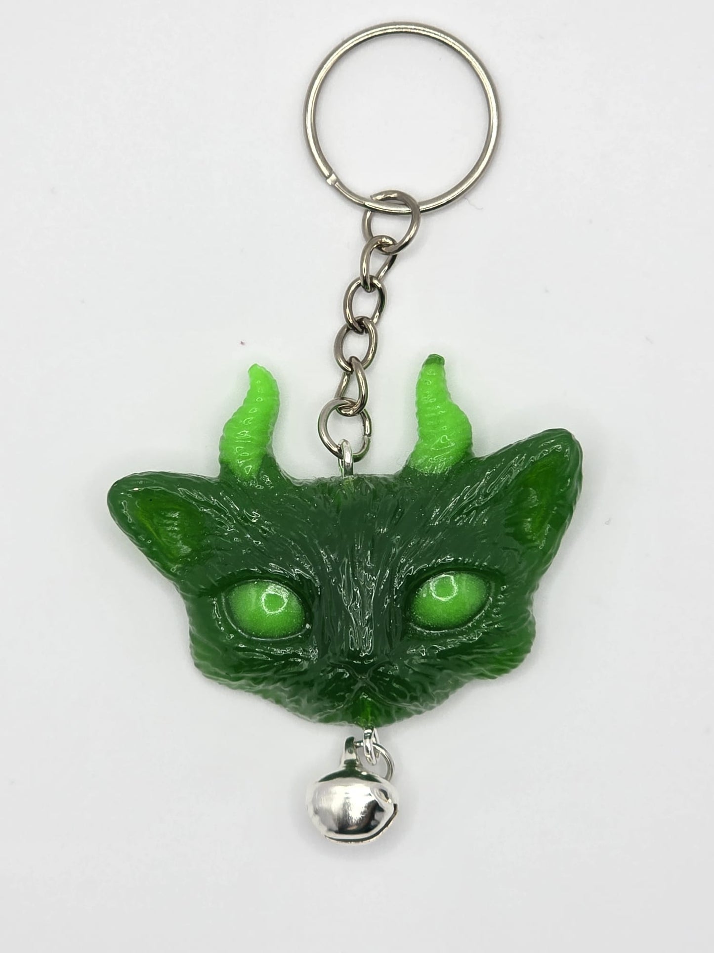 Lucky Cat Keychains, with Bell