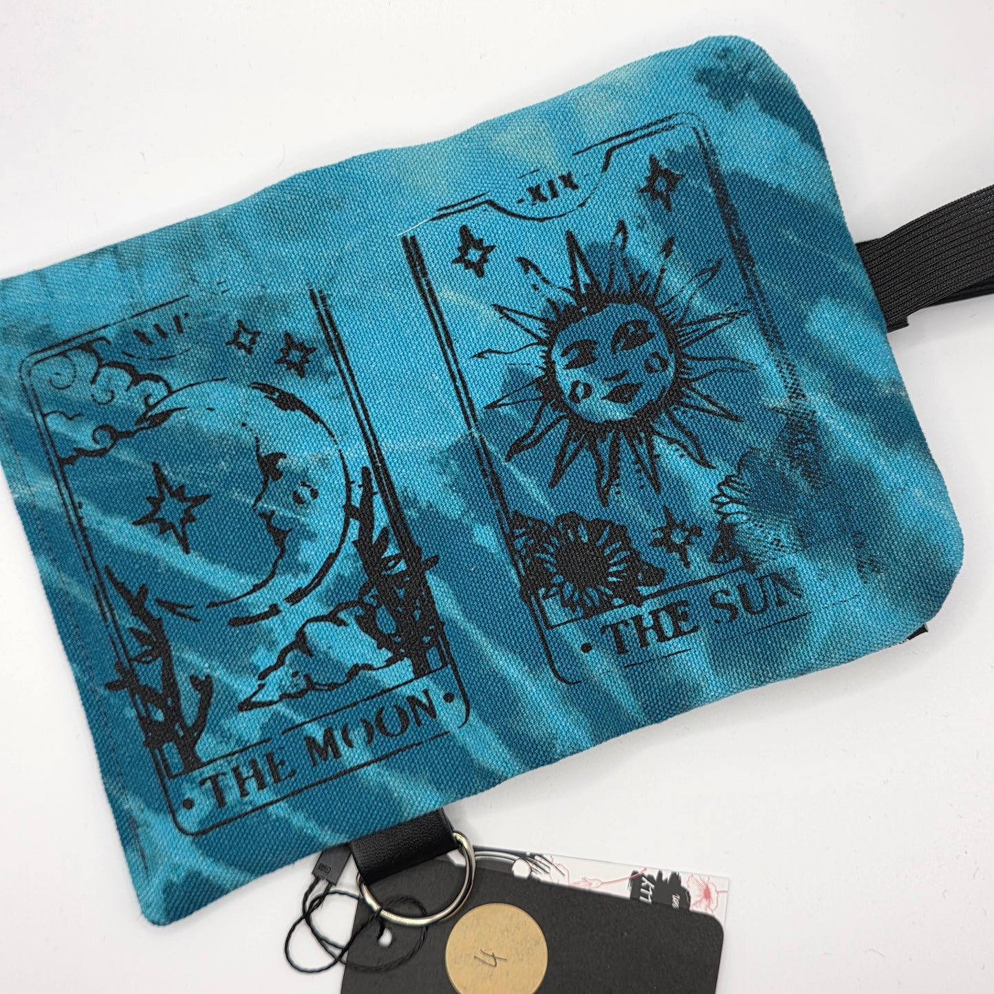 Batik „Sun Moon Tarot" Tabaktasche Nr. 4