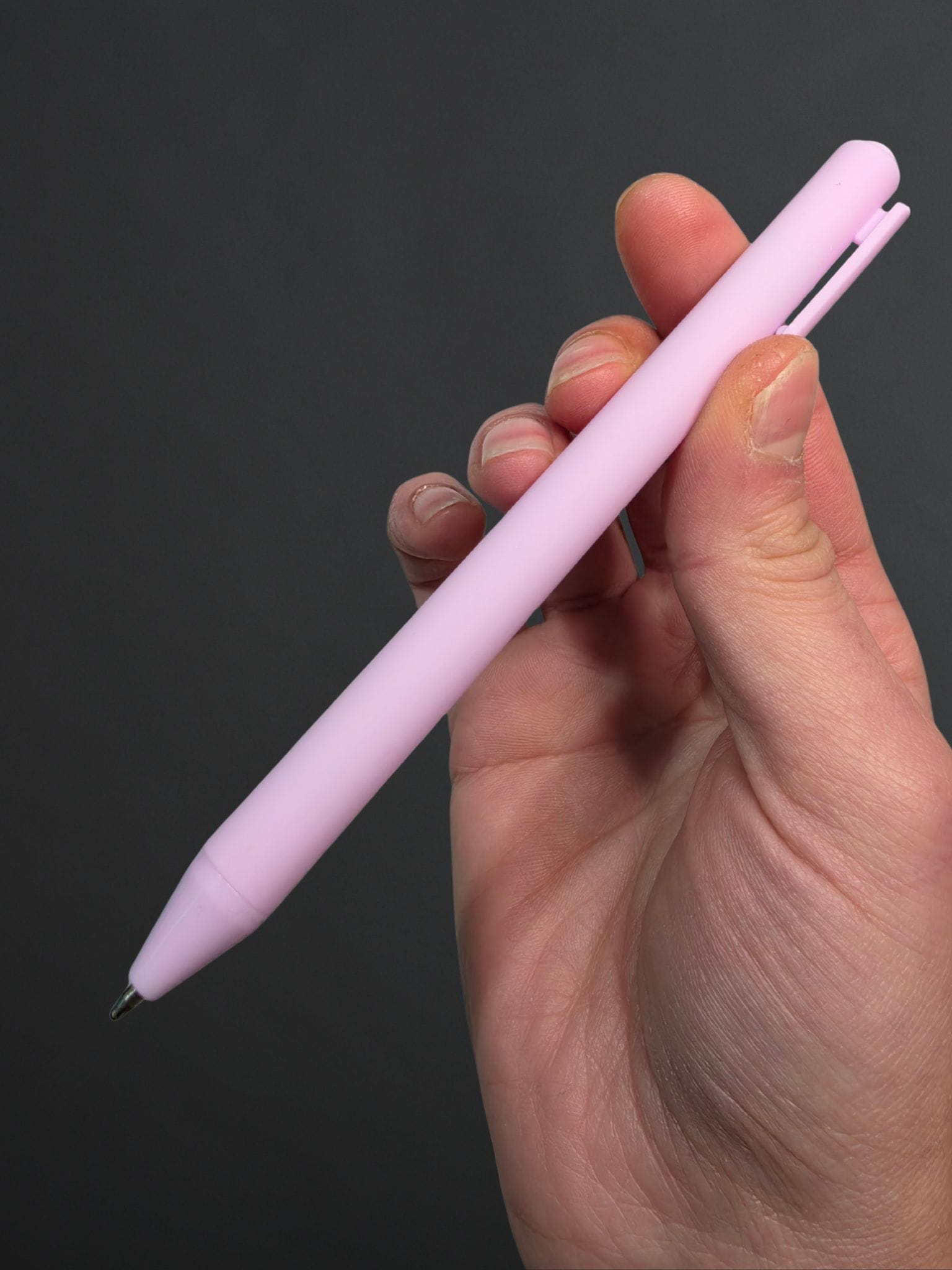 Ballpoint pen, purple - DIE FRECHE GÖRE