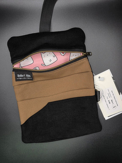 Basic Tabacco Pouch - Cord, Black - DIE FRECHE GÖRE