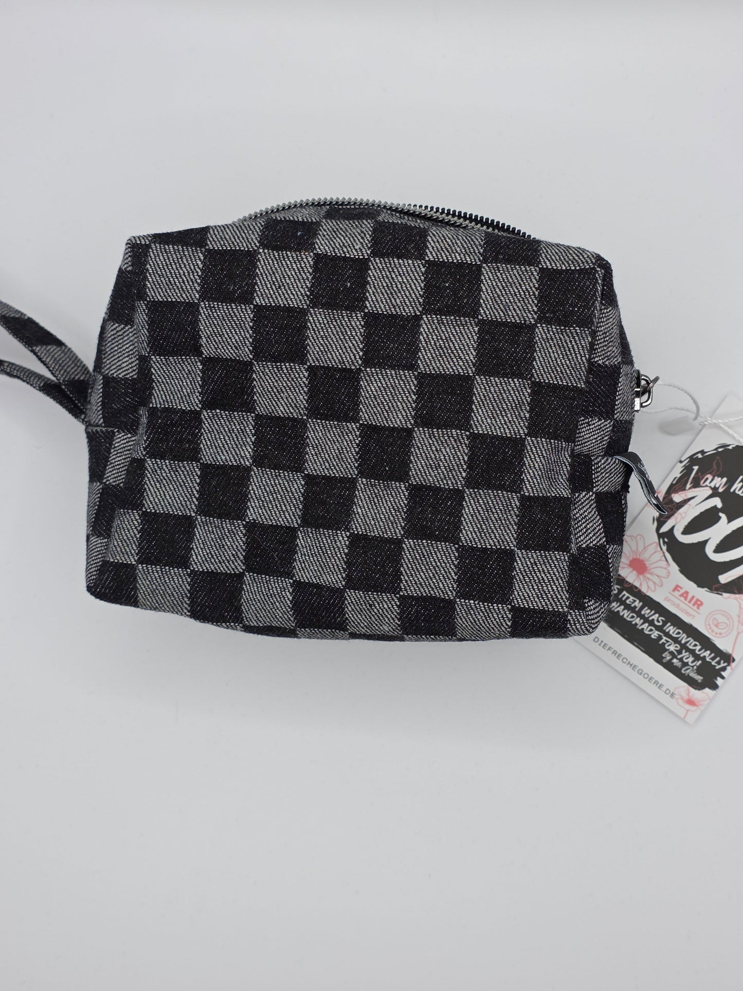 Boxy Bag - Chess - Black/Gray - DIE FRECHE GÖRE