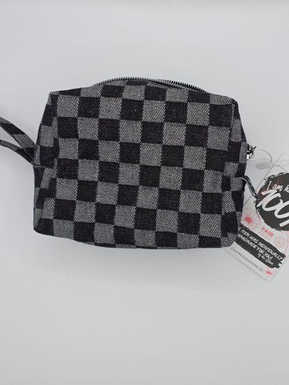 Boxy Bag - Chess - Black/Gray - DIE FRECHE GÖRE