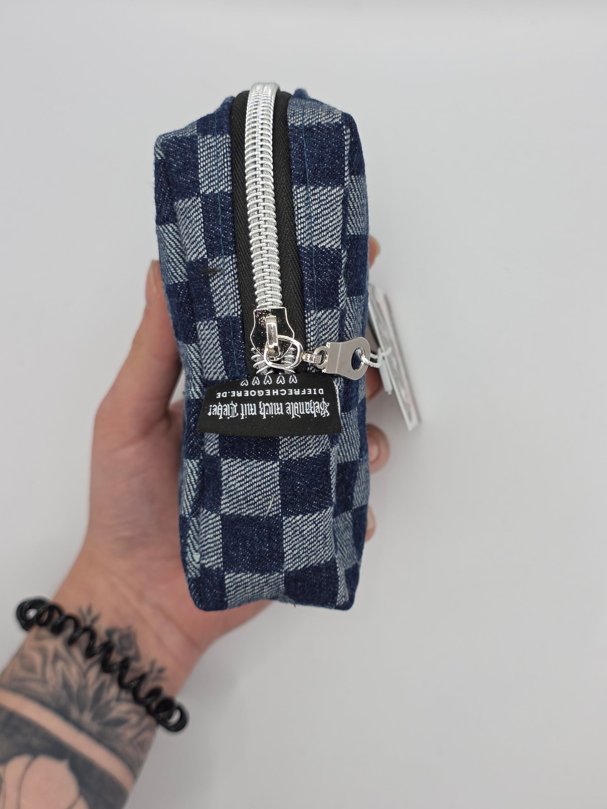Boxy Bag - Chess - blue - DIE FRECHE GÖRE