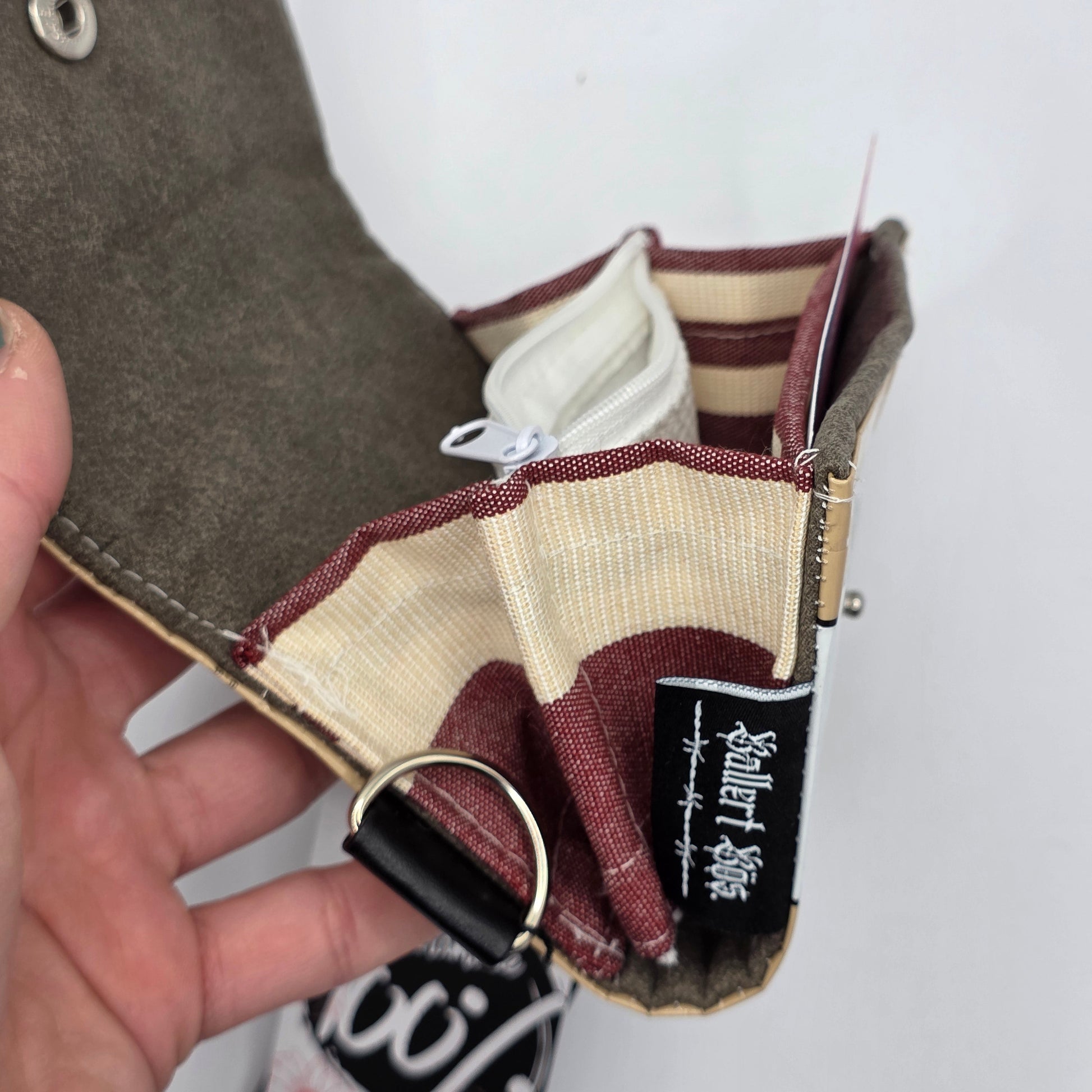 Geldbeutel (Upcycled Trash) Nr. 1 (Juni) - DIE FRECHE GÖRE