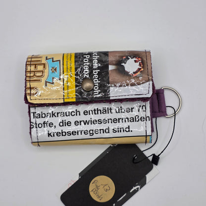 Geldbeutel (Upcycled Trash) Nr. 13 (Juni) - hidden Pinks Points - DIE FRECHE GÖRE