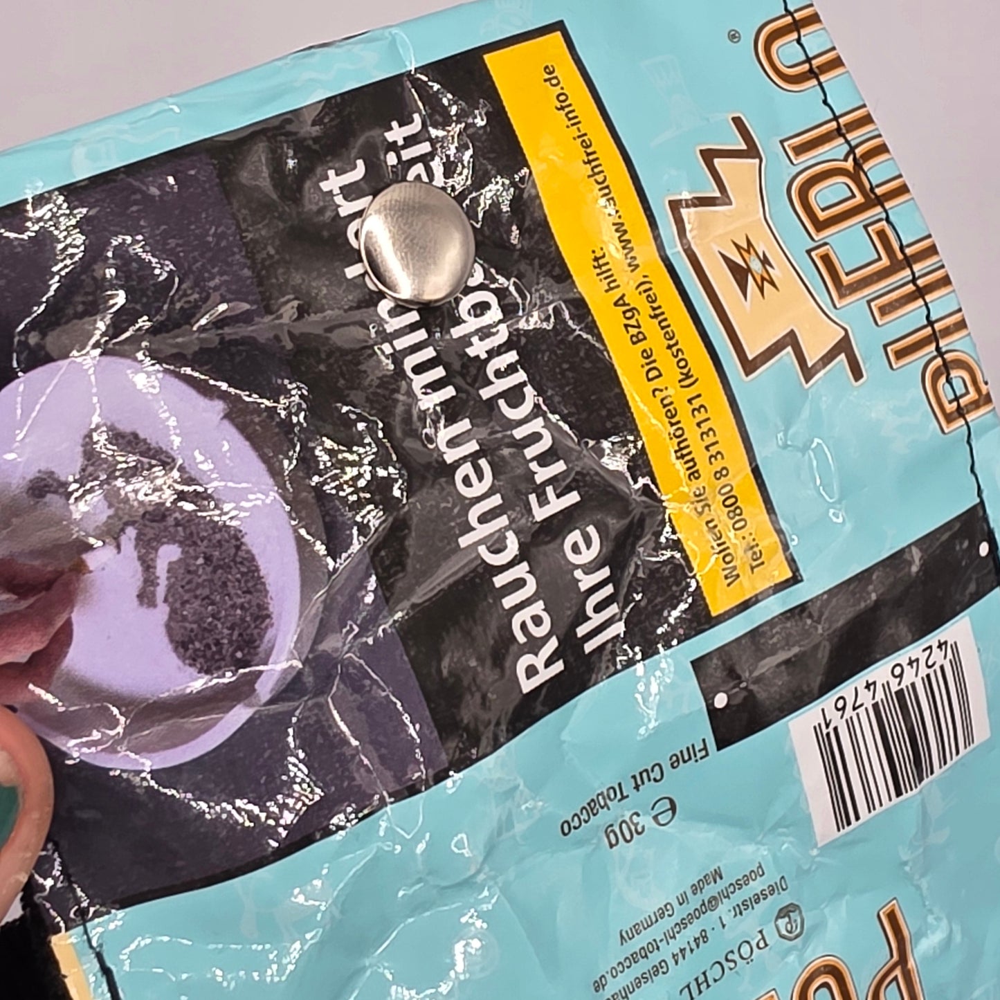 Geldbeutel (Upcycled Trash) Nr. 13 - Shrooms Inside - DIE FRECHE GÖRE