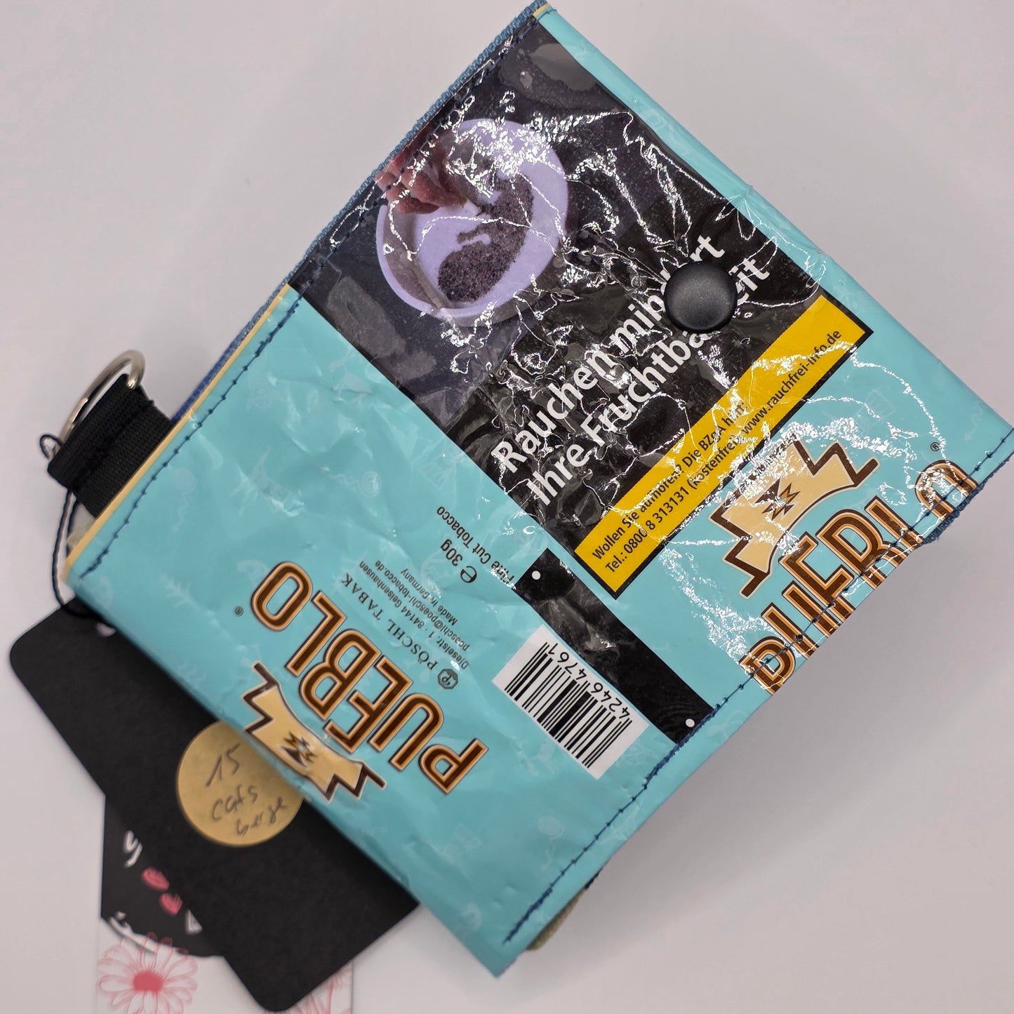 Geldbeutel (Upcycled Trash) Nr. 15 - Cats Inside - DIE FRECHE GÖRE