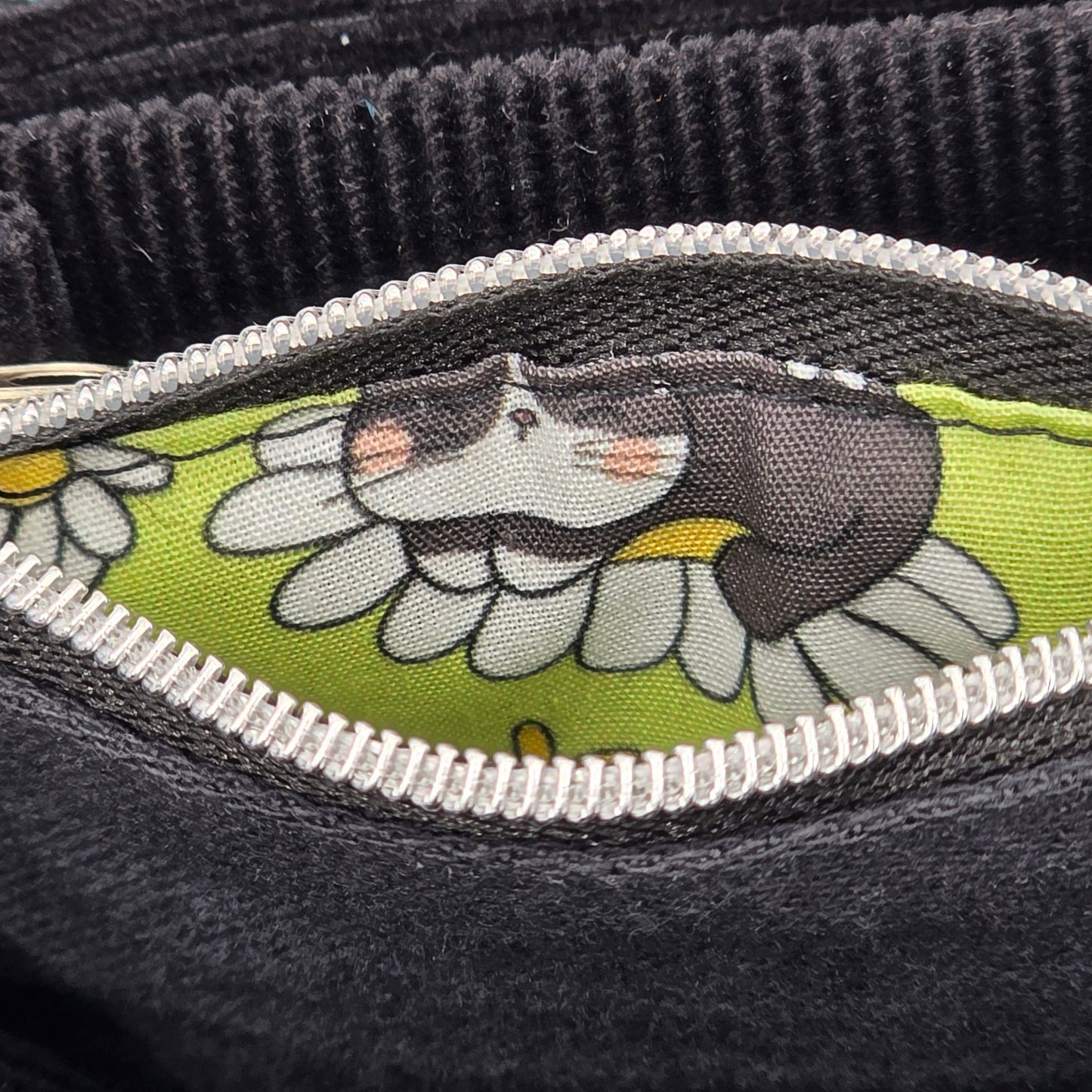 Geldbeutel (Upcycled Trash) Nr. 16 - Cats Inside - DIE FRECHE GÖRE