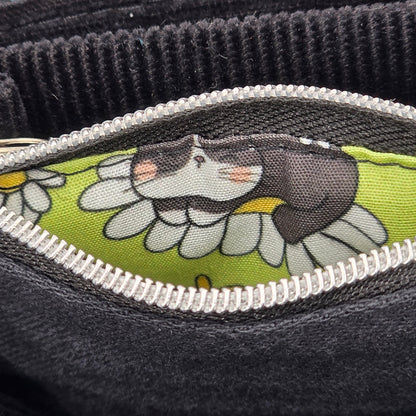 Geldbeutel (Upcycled Trash) Nr. 16 - Cats Inside - DIE FRECHE GÖRE