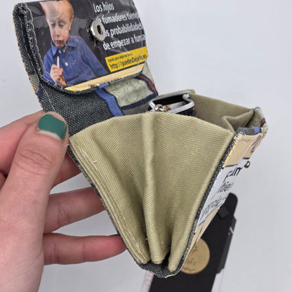 Geldbeutel (Upcycled Trash) Nr. 17 - Cats Inside - DIE FRECHE GÖRE