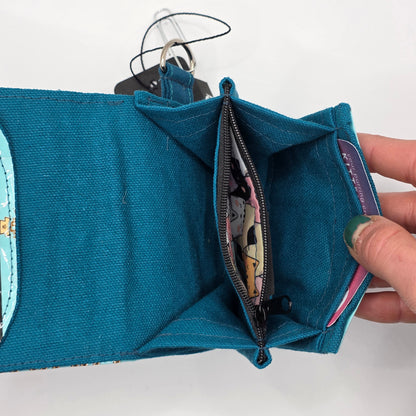 Geldbeutel (Upcycled Trash) Nr. 2 - Cats Inside - DIE FRECHE GÖRE