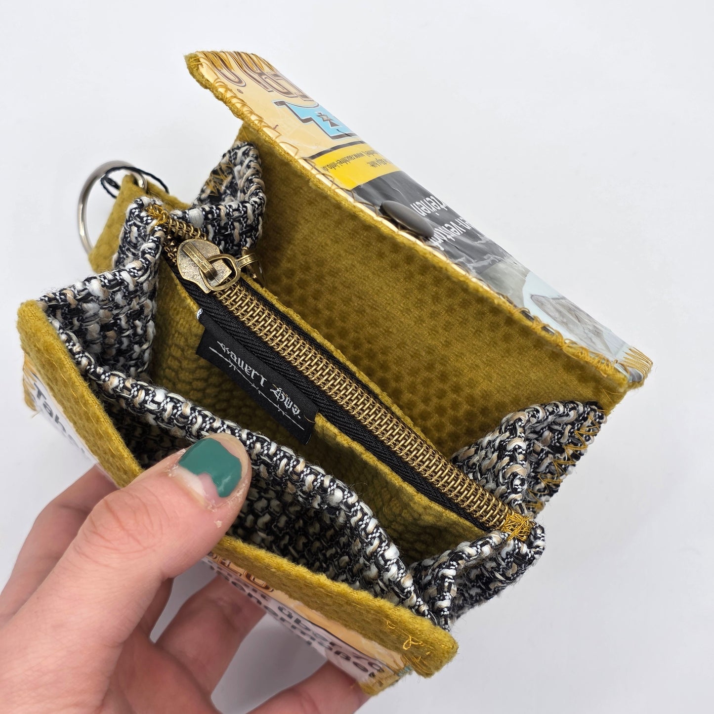 Geldbeutel (Upcycled Trash) Nr. 2 (Juni) - DIE FRECHE GÖRE