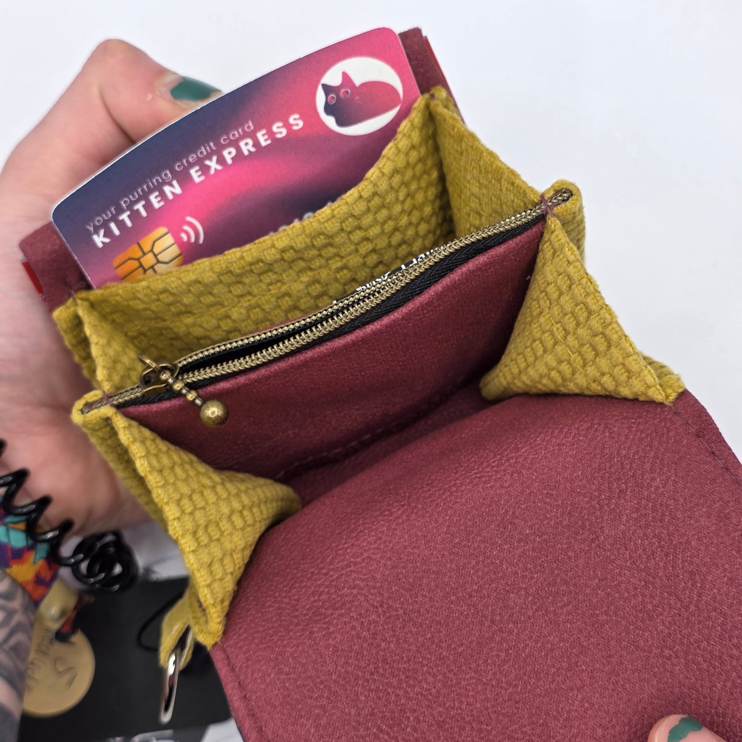 Geldbeutel (Upcycled Trash) Nr. 5 (Juni) - DIE FRECHE GÖRE