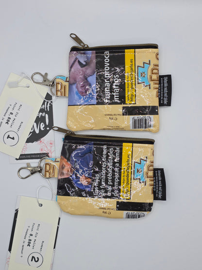 Mini Zip Wallets - Upcycled - DIE FRECHE GÖRE