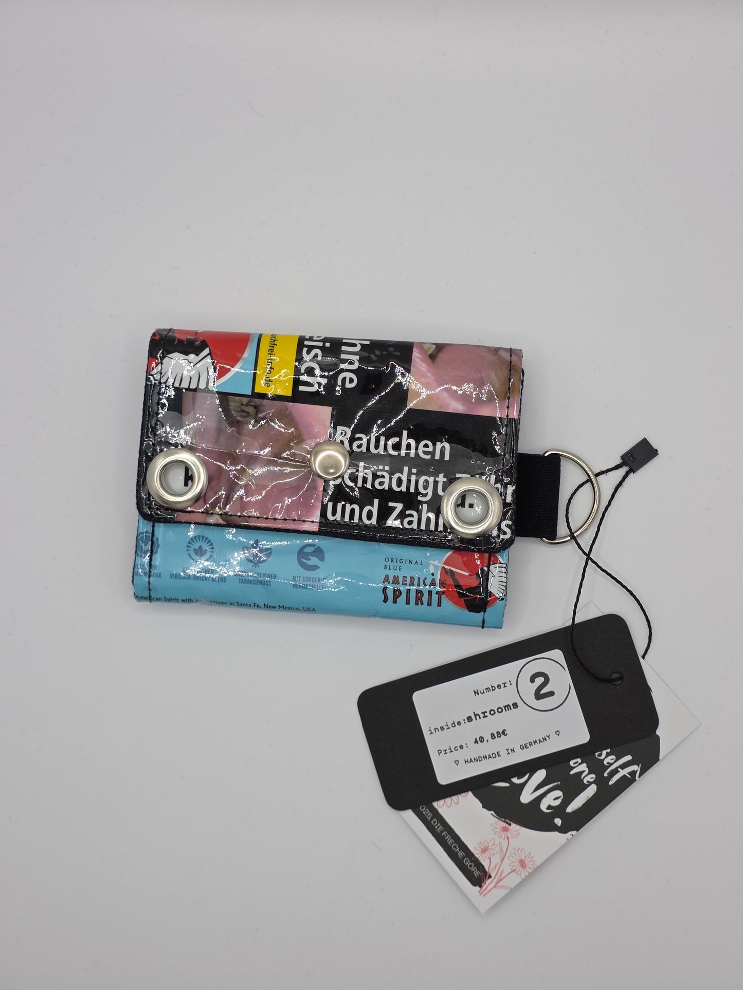 Nr.2 upcycling wallet - SHROOMS - DIE FRECHE GÖRE