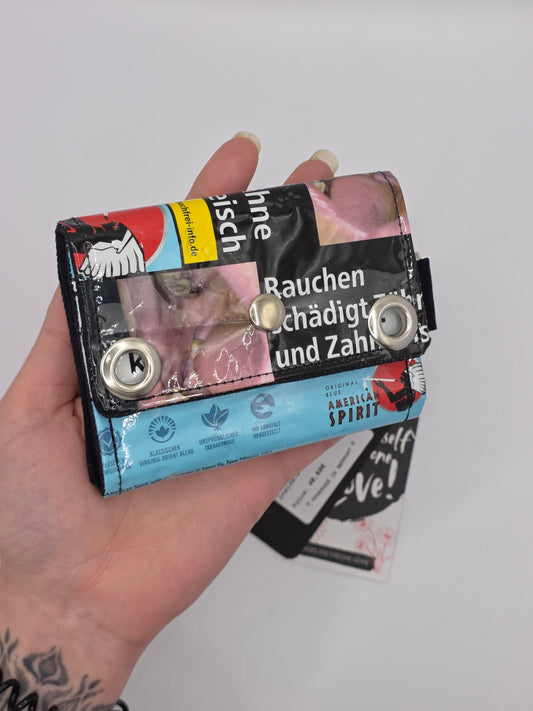 Nr.2 upcycling wallet - SHROOMS - DIE FRECHE GÖRE