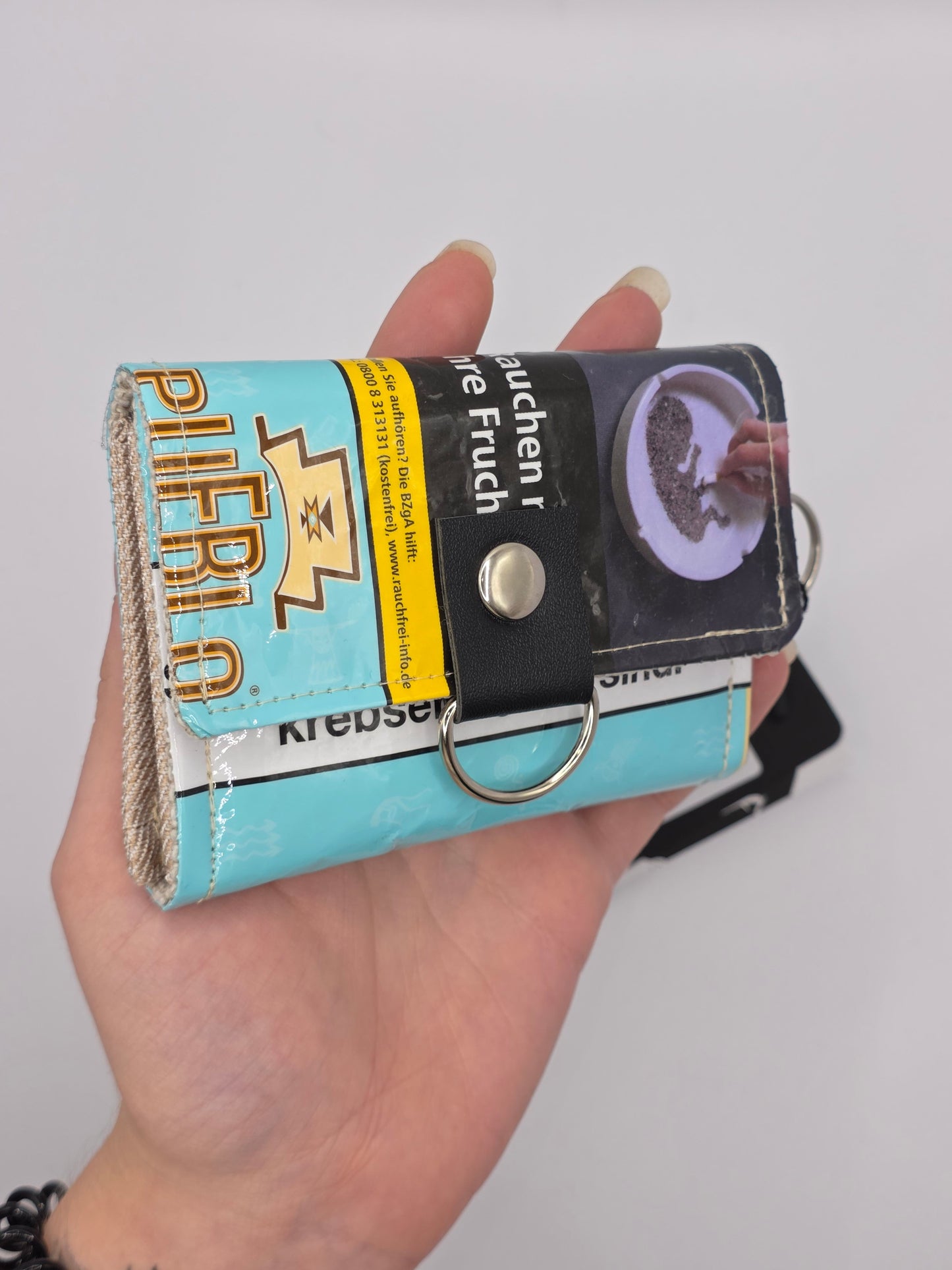 Nr.3 upcycling wallet - SHROOMS - DIE FRECHE GÖRE