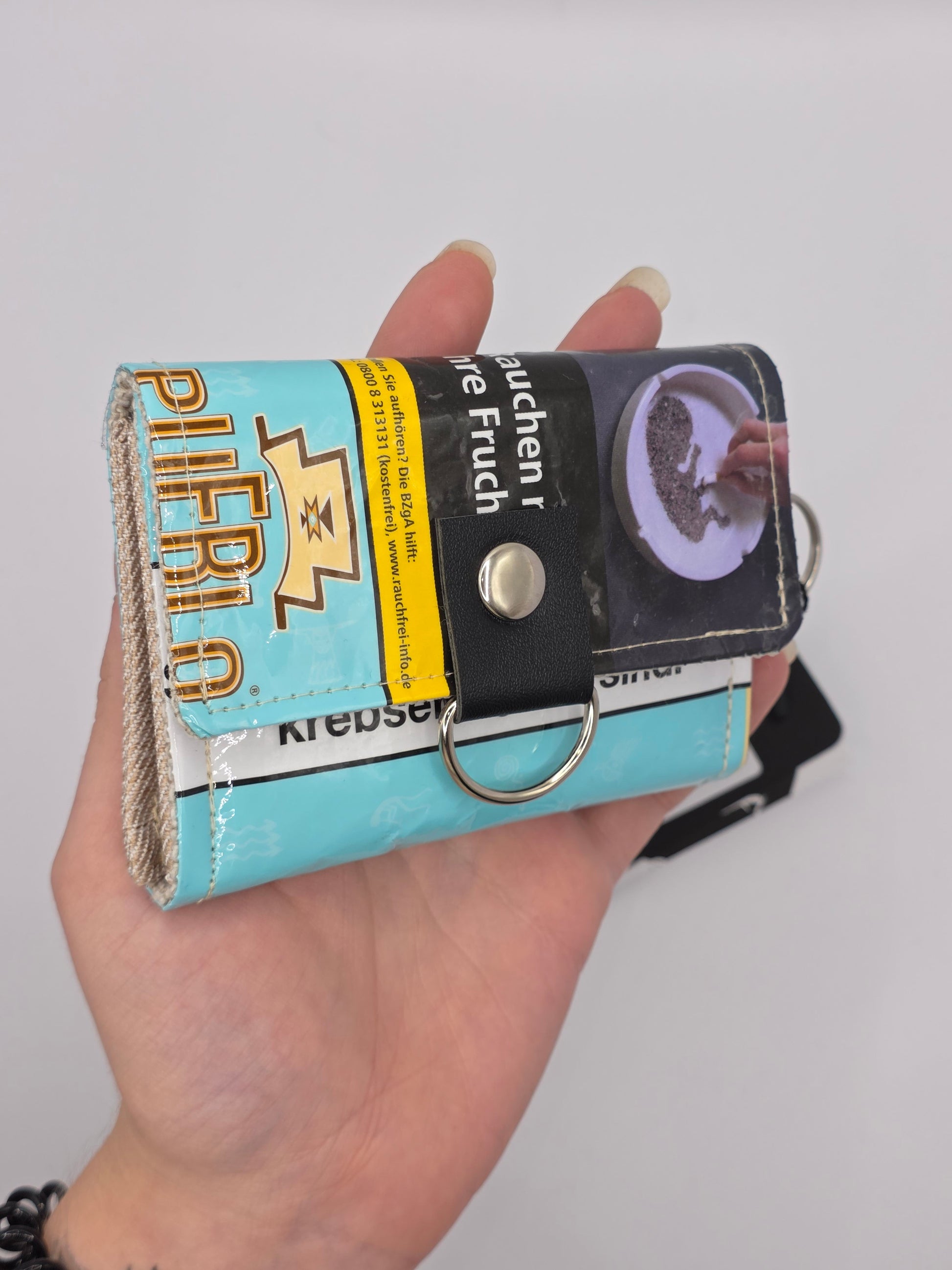 Nr.3 upcycling wallet - SHROOMS - DIE FRECHE GÖRE