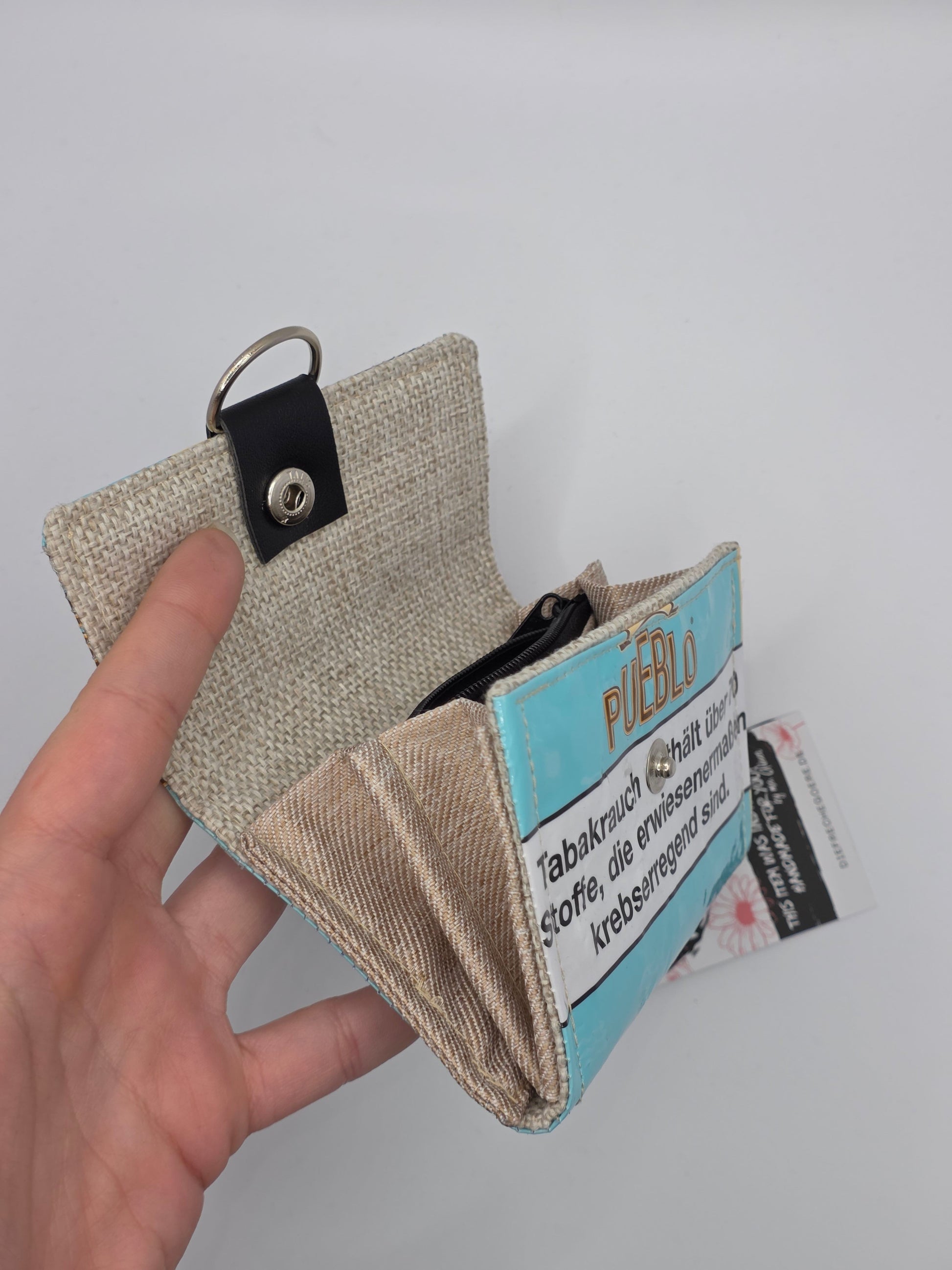Nr.3 upcycling wallet - SHROOMS - DIE FRECHE GÖRE