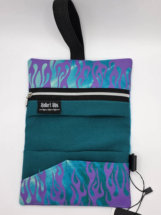 Nr.5 Tabacco pouch - blue batik - DIE FRECHE GÖRE