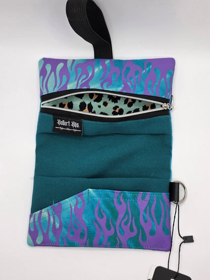 Nr.5 Tabacco pouch - blue batik - DIE FRECHE GÖRE