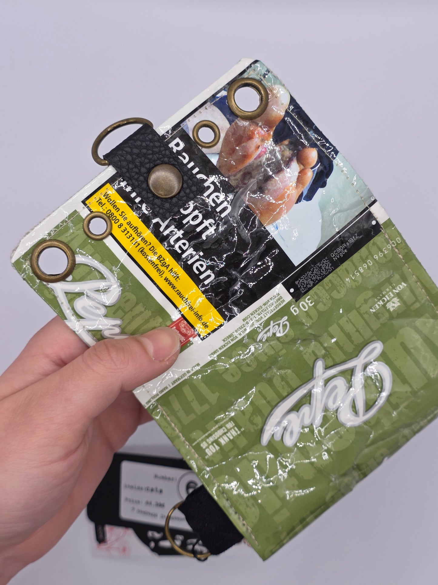 Nr.6 upcycling wallet - CATS - DIE FRECHE GÖRE
